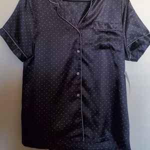 CHANTEUSE Intimates PJ Shirt! 100% Polyester Only One Piece